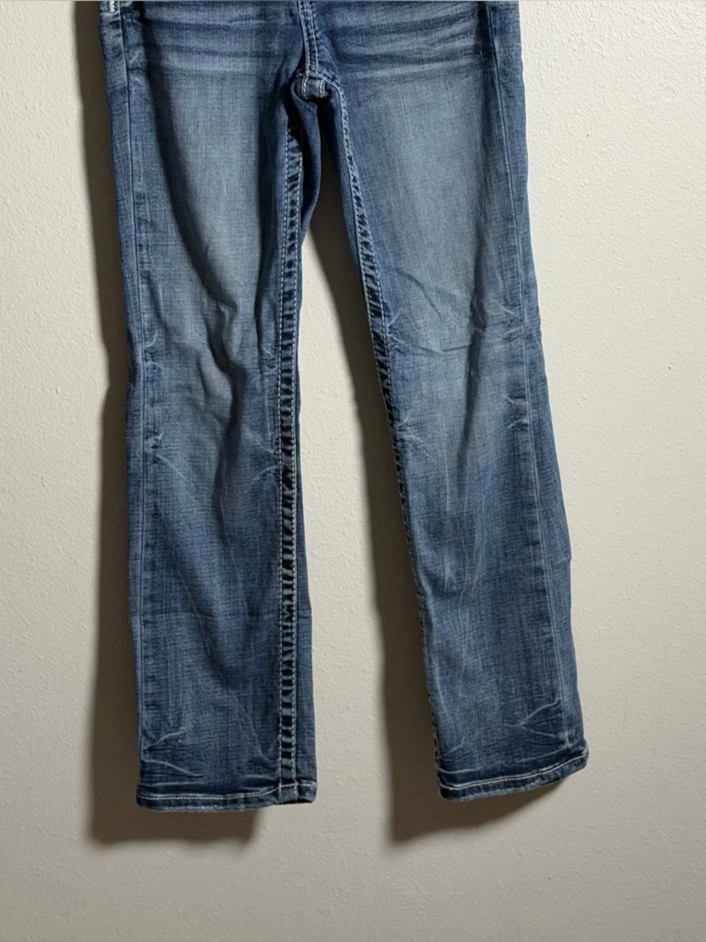 Salvage Boys Kids Denim Blue Mayhem Straight-Leg Jr Regular Fit Jeans size‎ 12